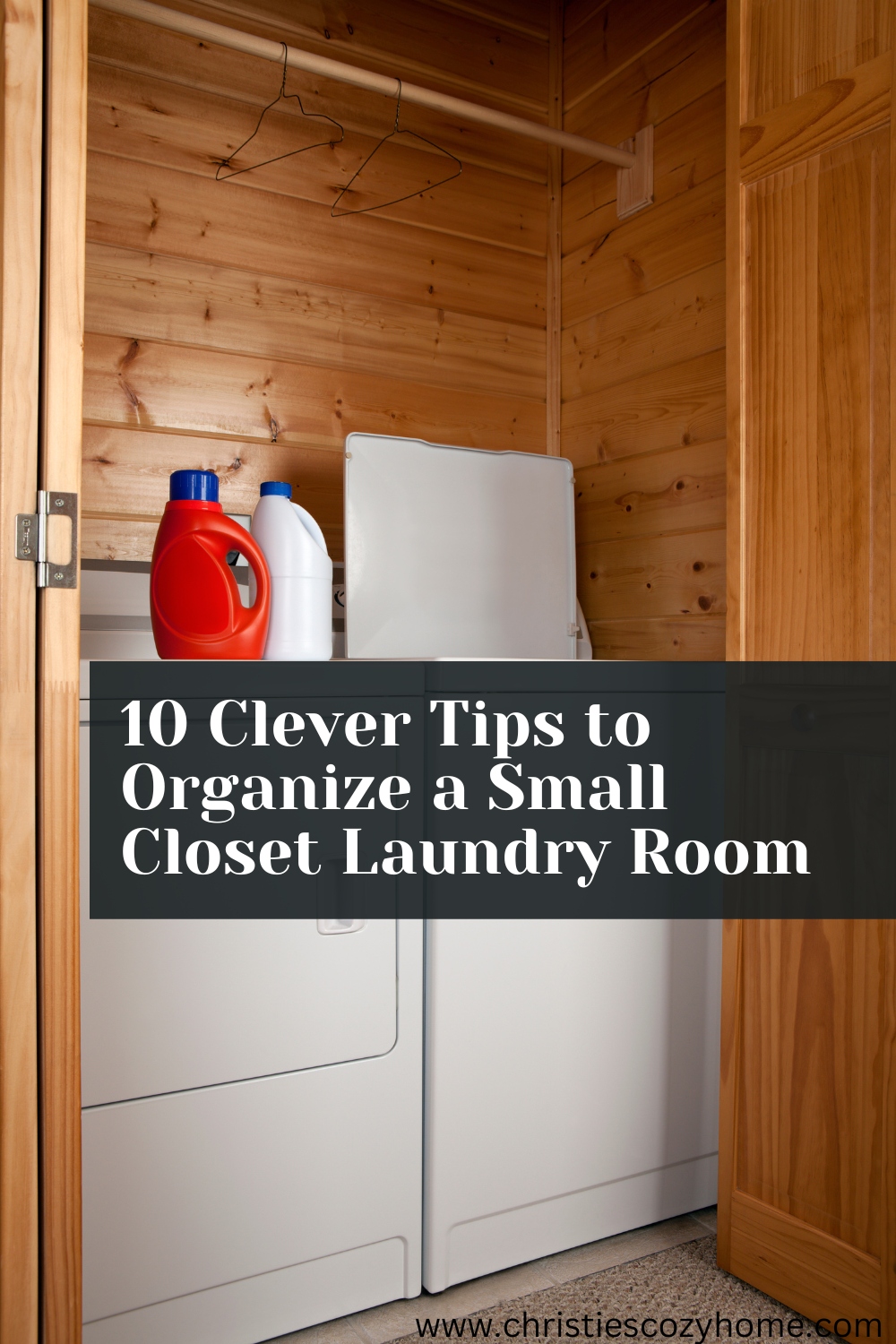 10 Clever Tips For How to Organize a Small Closet Laundry Room ...